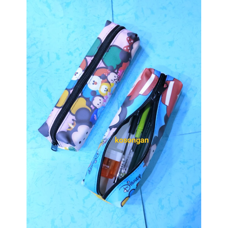 

Kotak pensil / tepak kain resleting