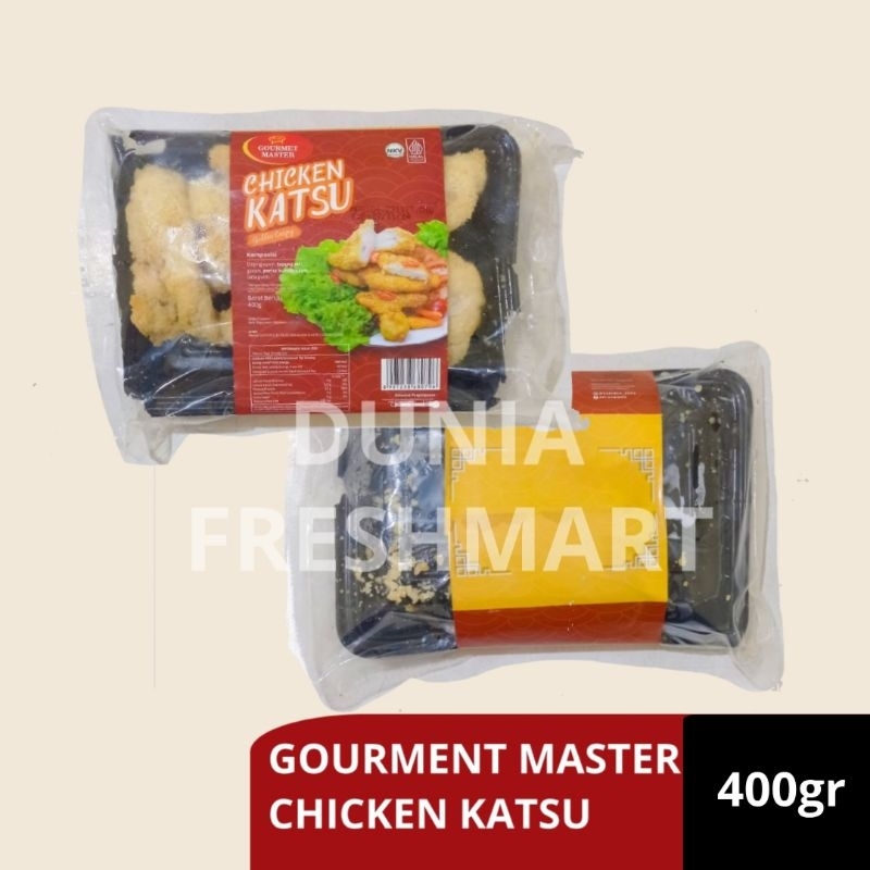 

GOURMENT MASTER CHICKEN KATSU 400GR AYAM DADA KATSU FROZEN