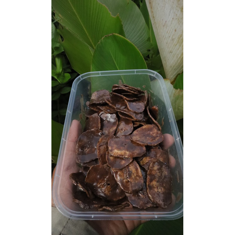 

keripik pisang coklat