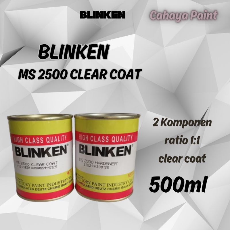 CLEAR COAT BLINKEN MS 2500 / GLOSS / 1:1 500ML
