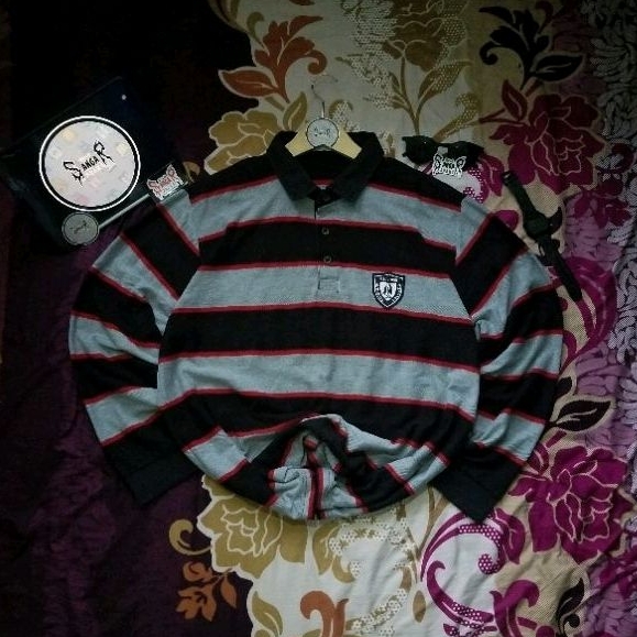 Long Sleeve / Rugby Shirt / Polo Shirt / Hush Puppies / Second