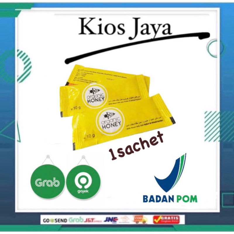 Organic Honey Madu Kuat Pria 1 Sachet