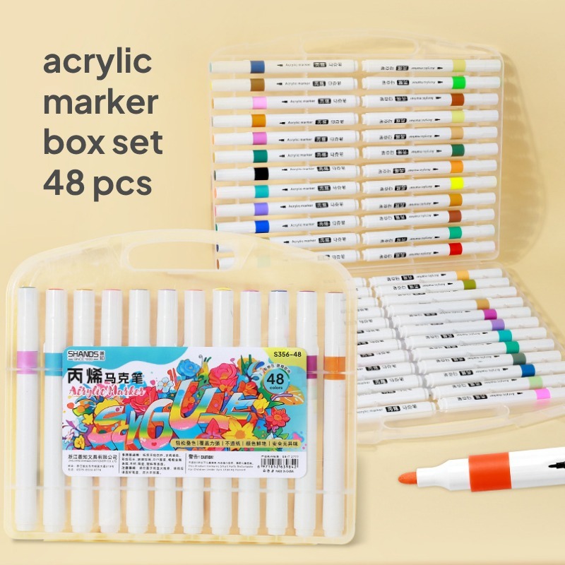 

Panmomo 48 Warna Spidol Marker Premium – Set Tinta Besar untuk Mewarnai, Journaling & Sketch