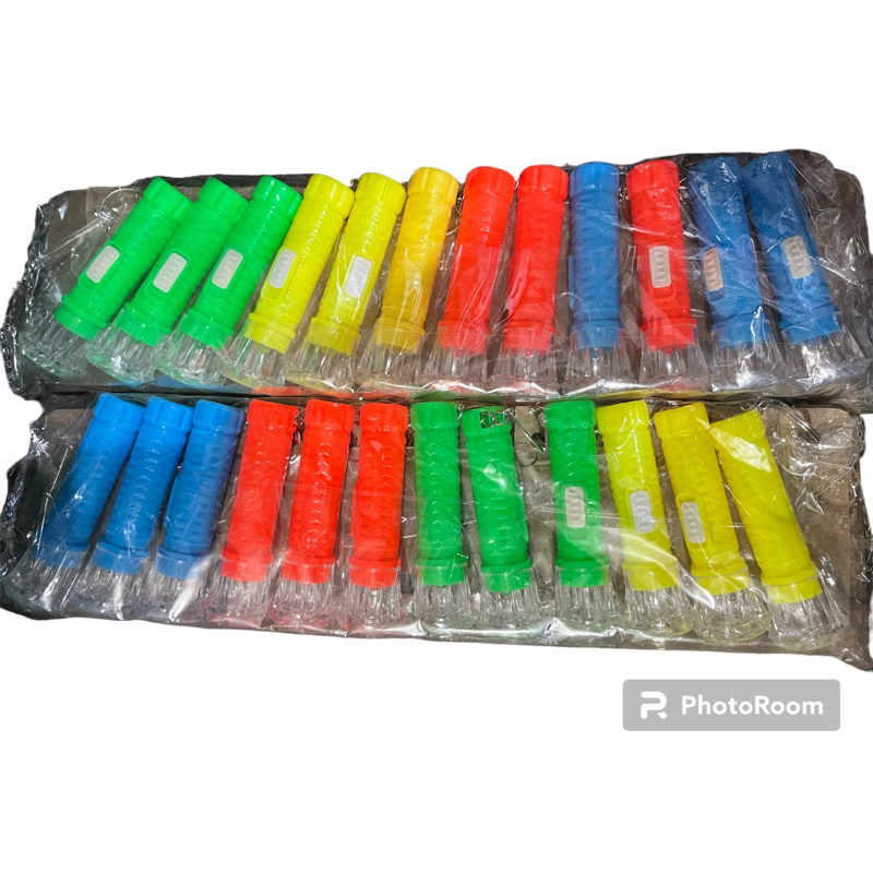 Mainan senter kecil senter lampu warna