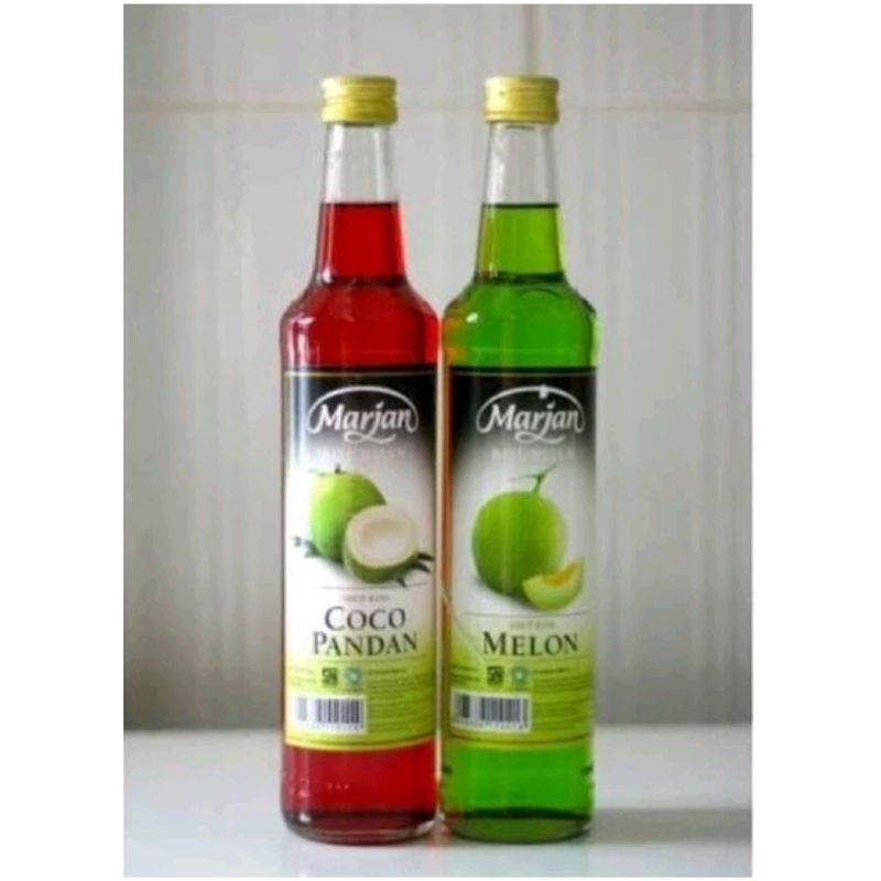 

sirup marjan cocopandan/melon 1karton 460ml