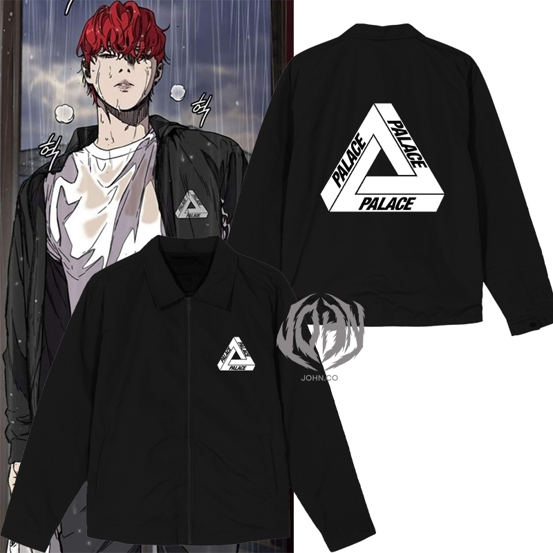 Jaket Coach Resleting Vinny Hong Komik Windbreaker