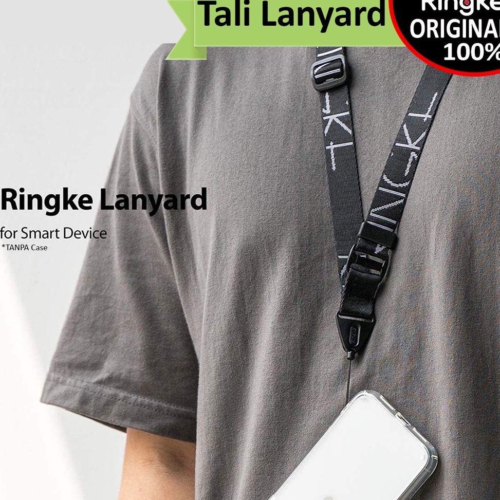 Dg Ringke Lanyard Strap Tali Gantungan Leher HP Kamera USB