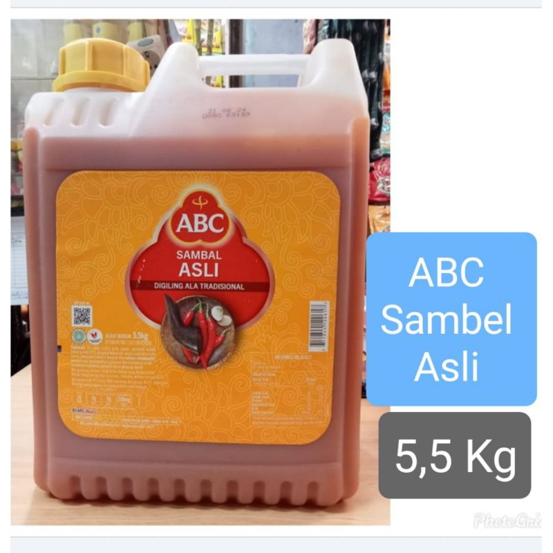 

ABC Sambal Asli Galon 5,5 Kg