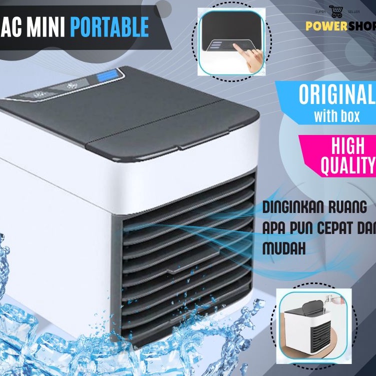 bk Kipas AC Mini Portable Arctic Air Ultra 2X Power Cooling Portabel Pendingin Penyejuk Ruangan Kama