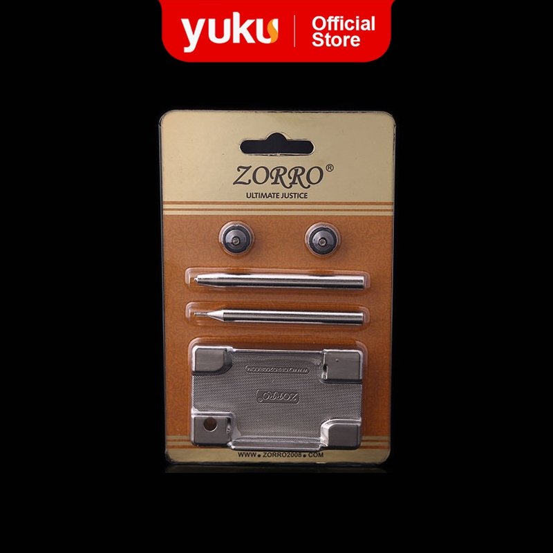 Alat Set Pengganti Roda Pemantik Insert Korek Api Zippo Zorro