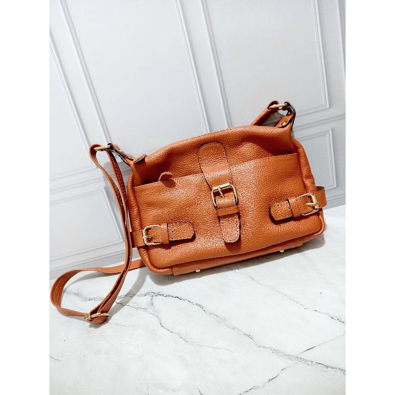 Fiorenza Tas selempang wanita kulit asli Cindy slingbag genuine leather