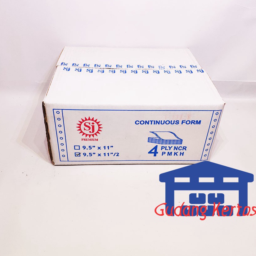 

Promo SJ Premium Continuous Form 95 x 112 4 Ply NCR PRS BAGI 2 RKD