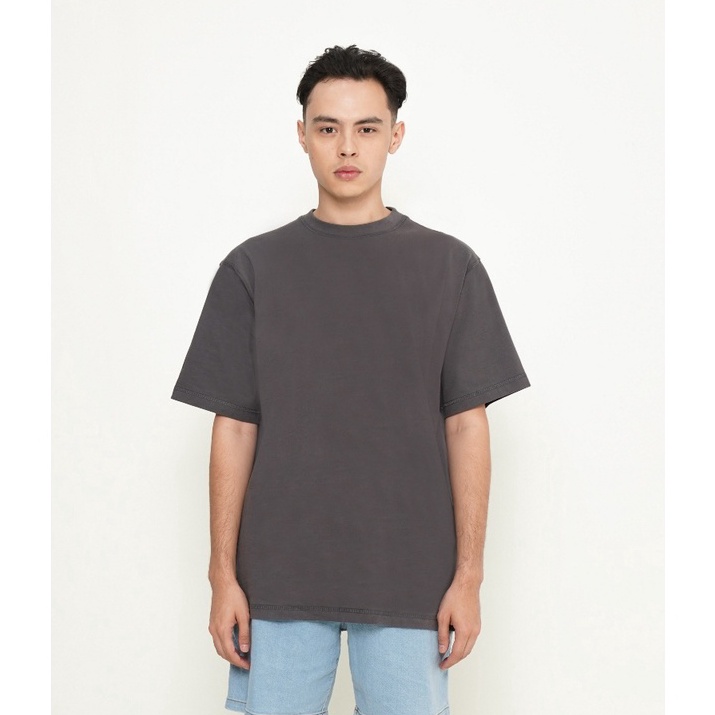 Serba Baru  Erigo TShirt Basic Durant Ashpalt Unisex