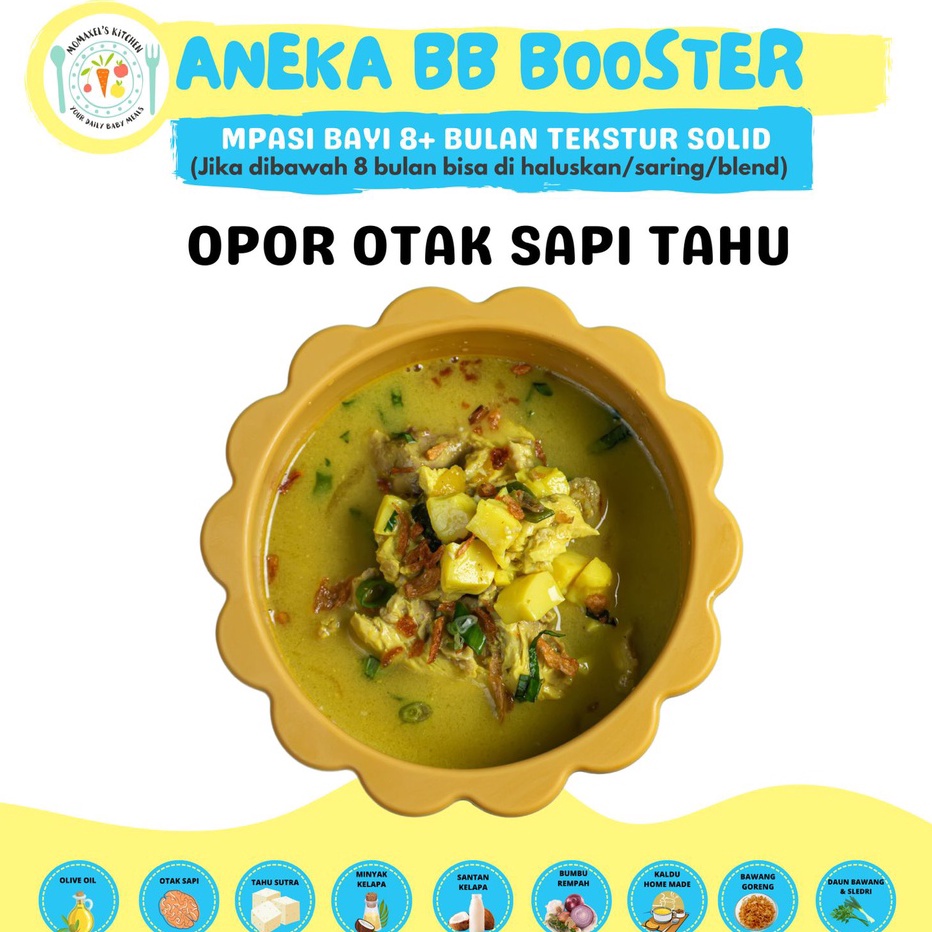 

COD OPOR OTAK SAPI TAHU SANTAN CATERING MAKANAN BAYI MPASI FROZEN BEKU