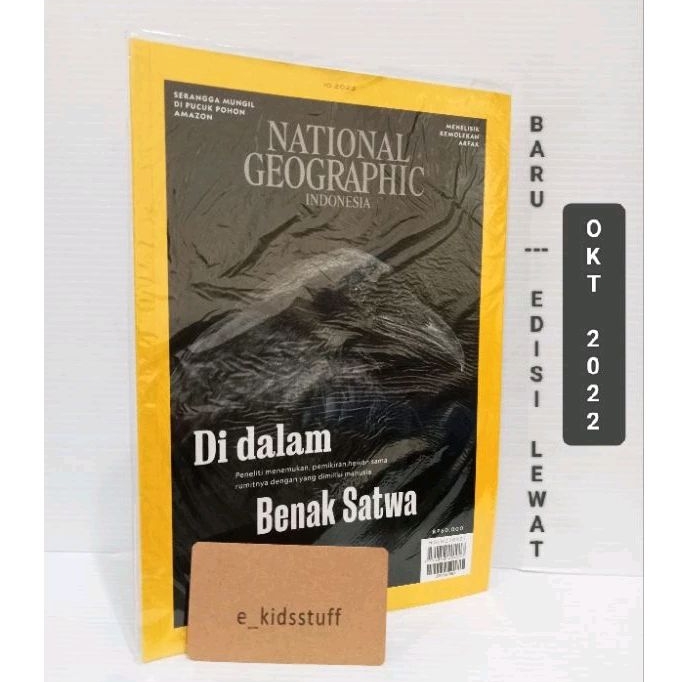 majalah national Geographic Indonesia edisi Oktober 2022