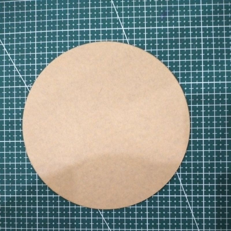 Akrilik Bulat Lingkaran Bening Diameter 30 - 60 cm
