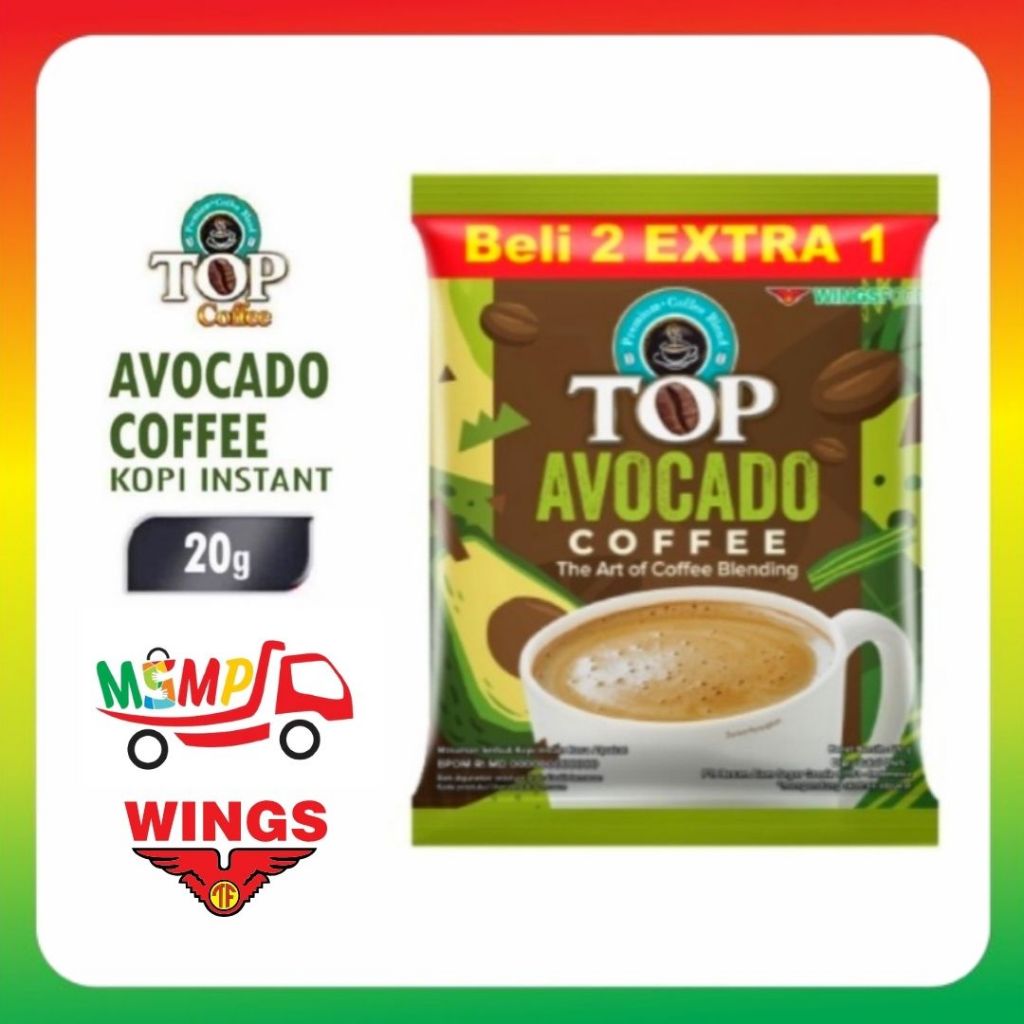 

Top Coffee Avocado Coffee 20 gram [ 1 PCS ]