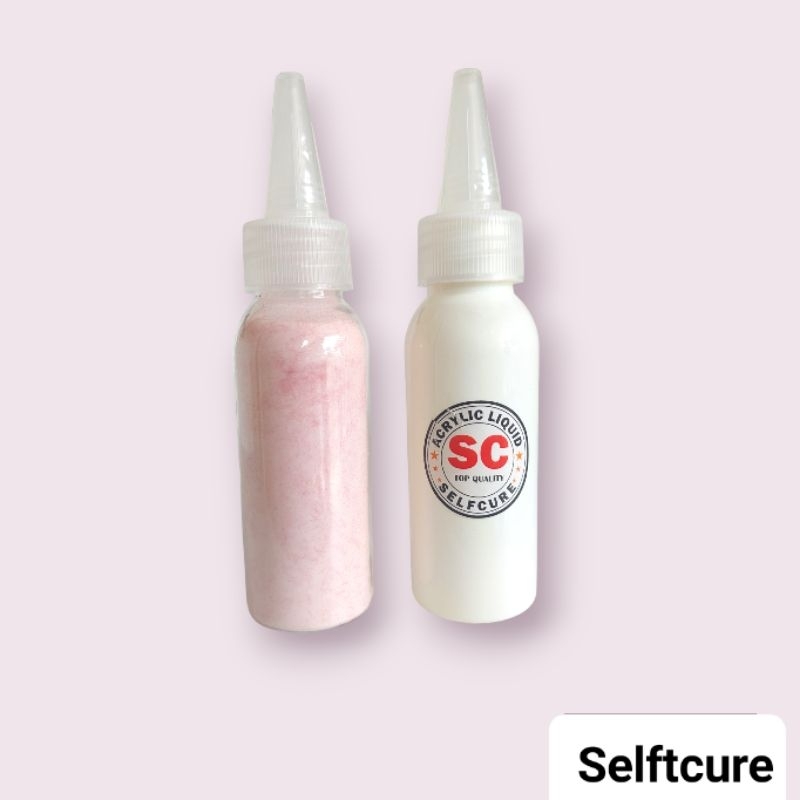 Bahan Gigi Palsu Acrylic Selftcuring Paket Powder+selftcuring