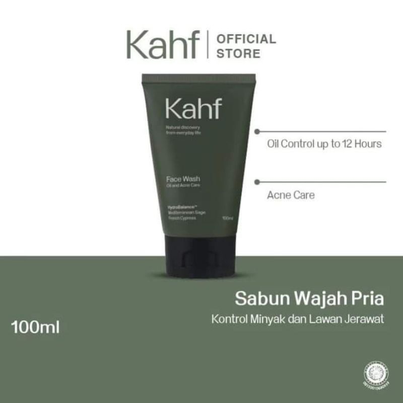 KAHF OIL AND ACNE CARE FACE WASH