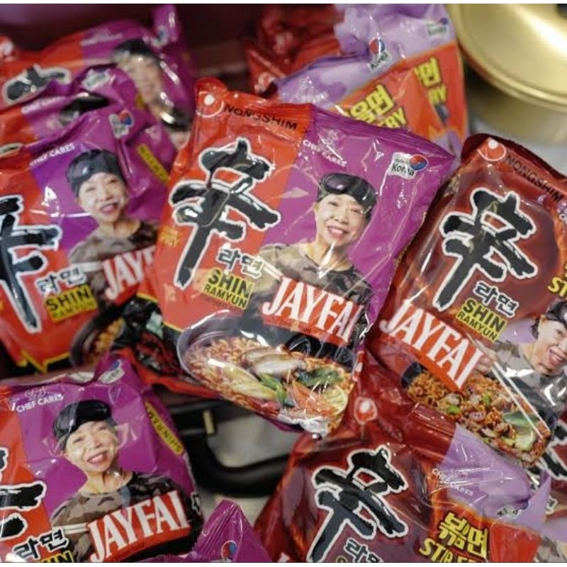 

[ READY ] shin ramyun jayfai x nongshim mie instan viral thailand