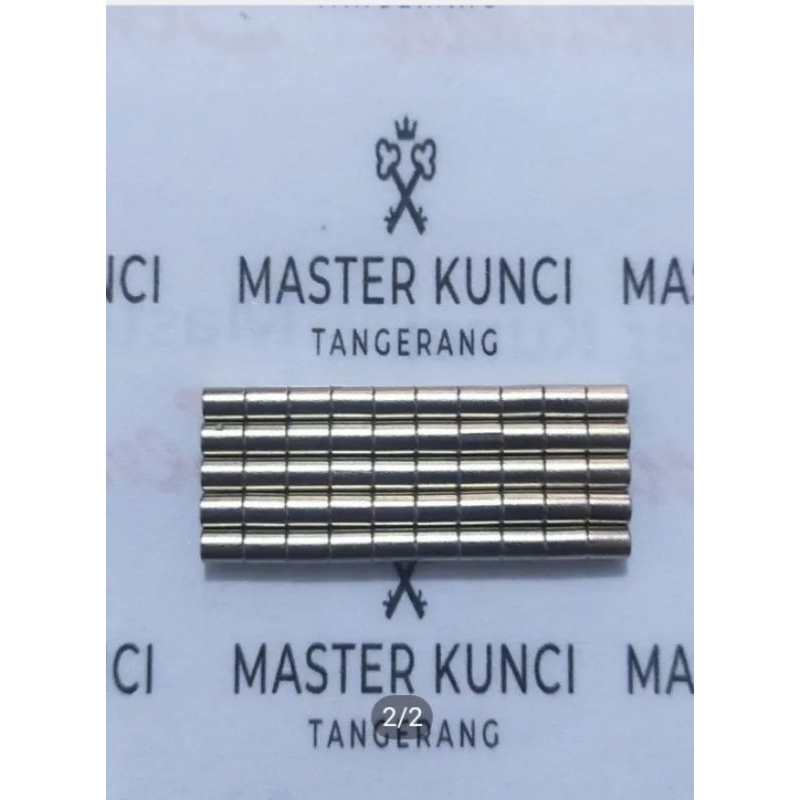 50 Pcs Magnet Kunci Motor (MAGNET HARUS DIPASANG DITUKANG KUNCI)