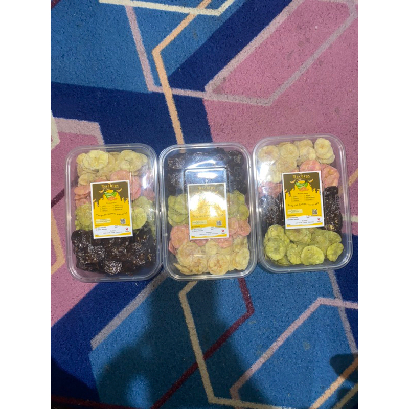 

Bachips Mika/cemilan pisang/kripik coklat lumer