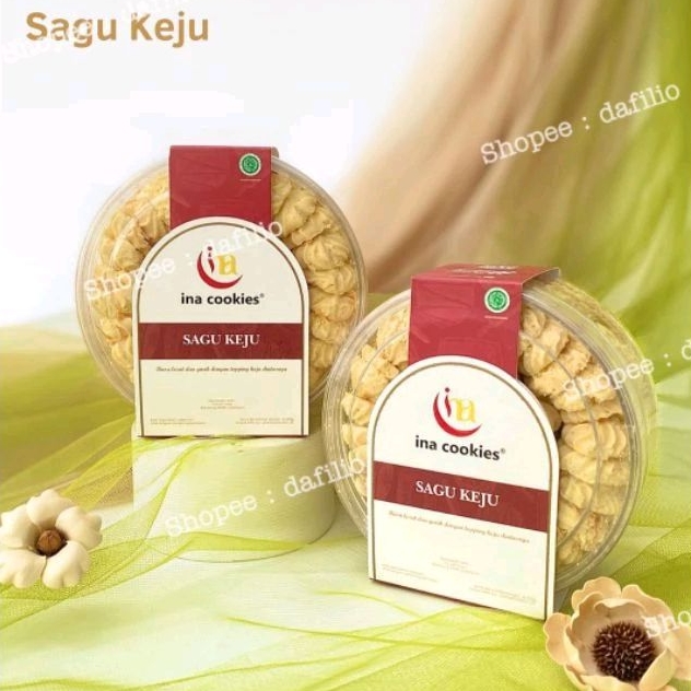 

Ina Cookies Sagu Keju Kue Kering Enak Toples Reguler