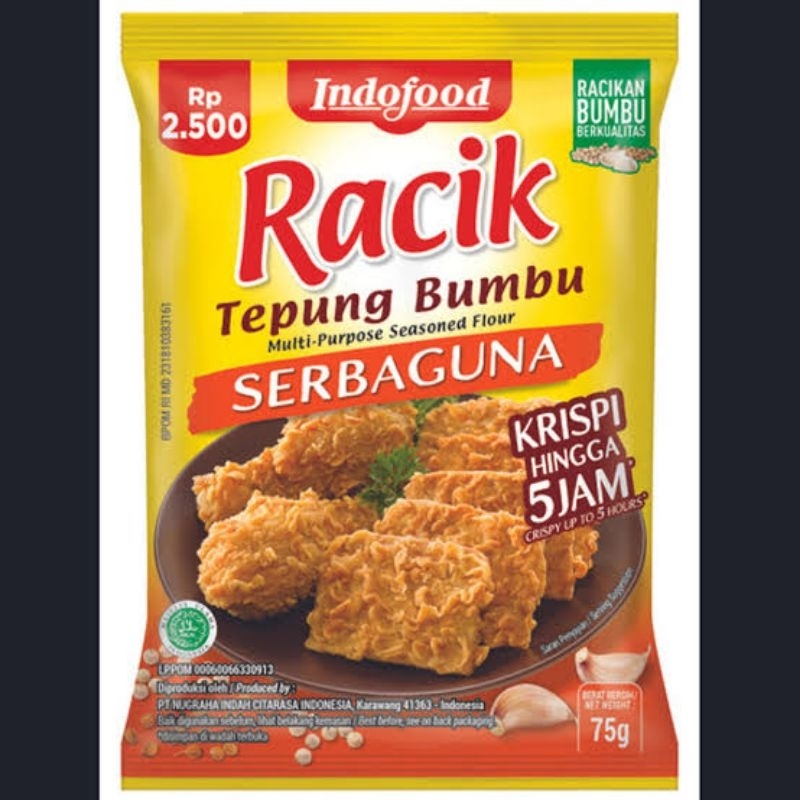 

tepung bumbu racik serbaguna 1 renceng