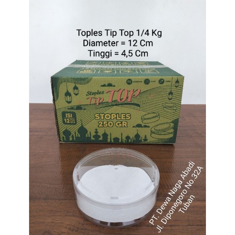 Toples Kue Kering 250 Gr