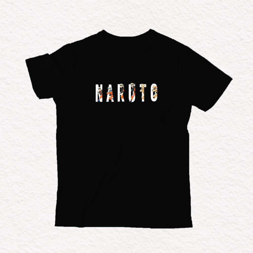 Kaos Distro Anak 1-10 Tahun Unisex  NARUTO