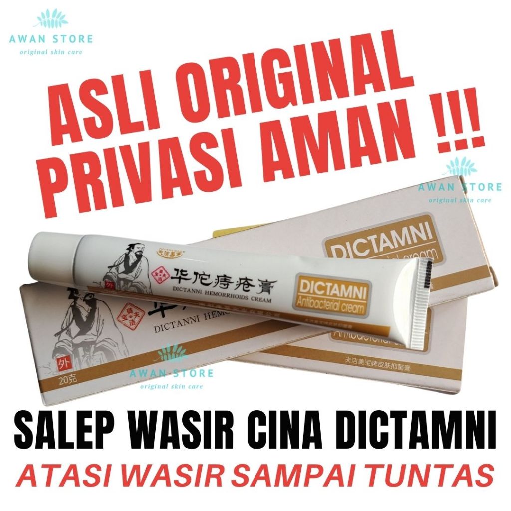 Salep Wasir Cina Sinshe DICTAMNI Asli Original