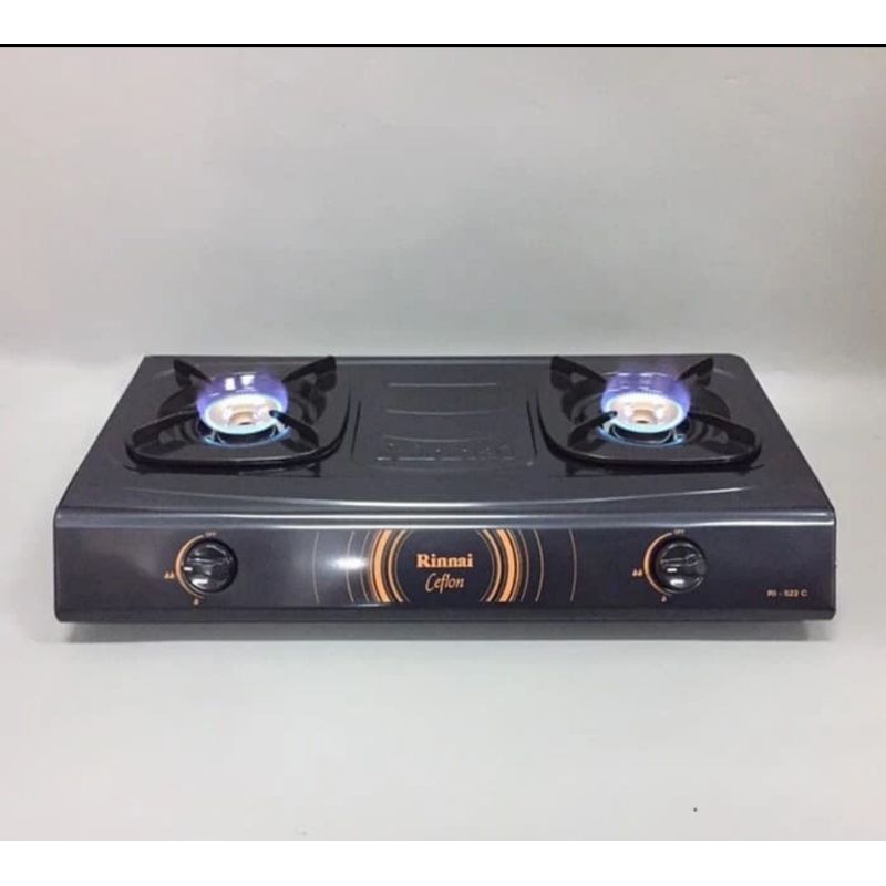 Rinai RI-522C Kompor Gas 2 Tungku Teplon RI 522C Rinai ri 522c