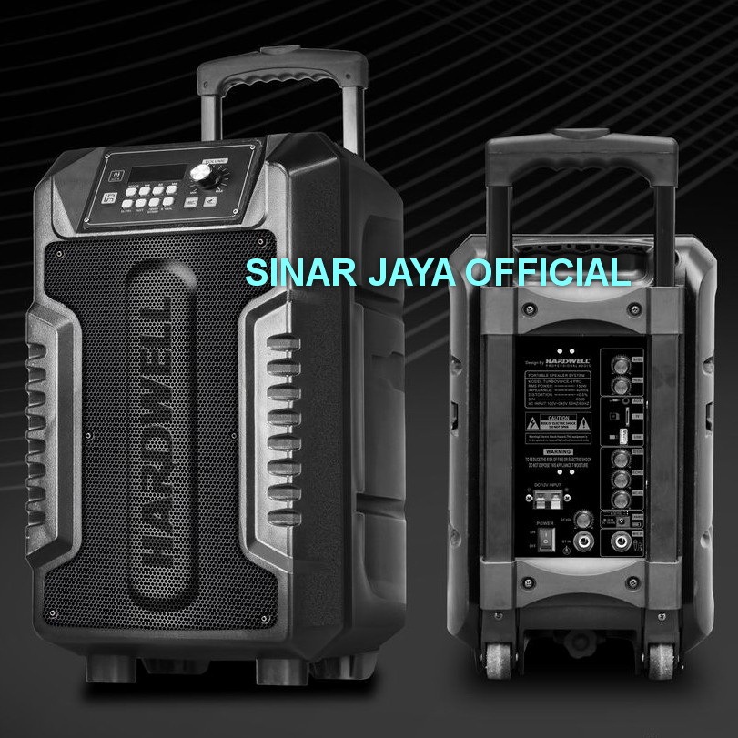 Speaker hardwell portabel wireless hardwell Turbovoice 8 turbo voice 8