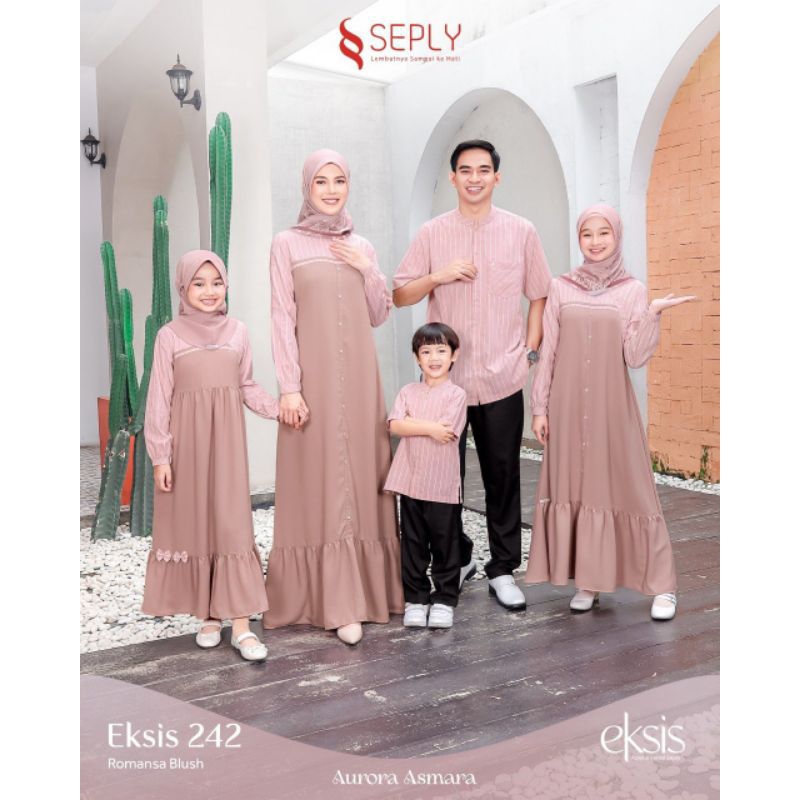 Sarimbit Eksis 242 Romansa Blush by Seply | Sarimbit Seply Terbaru | Sarimbit Lebaran 2024 | Sarimbi