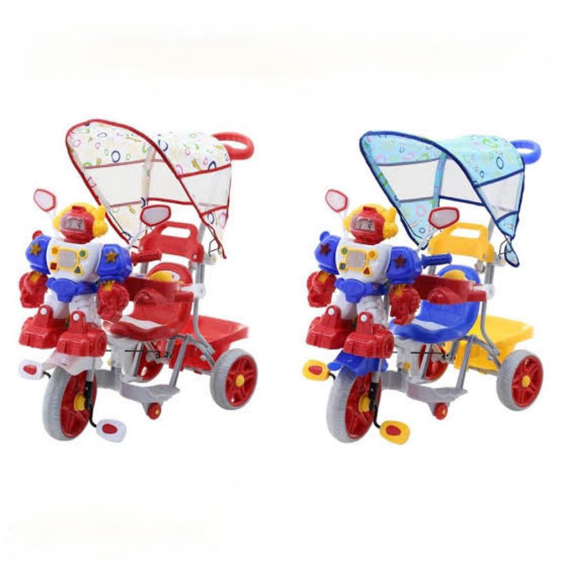 Sepeda Anak Roda Tiga Family Robot 823FT Ban Besar