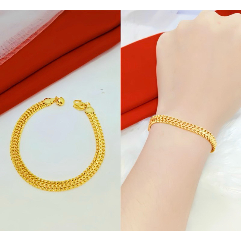 gelang xuping lapis emas