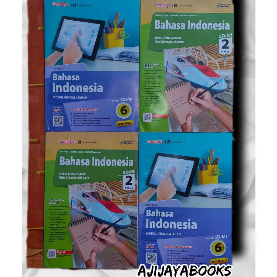 LKS MAESTRO KELAS 2 DAN 6 BAHASA INDONESIA SEMESTER 2 SD/MI