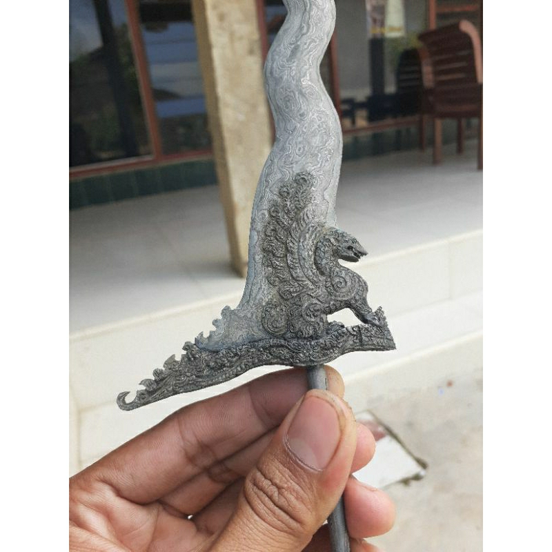 keris patrem singa ambara pamor beraswutah luk 11