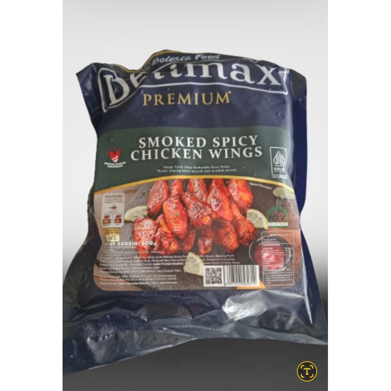 

Delimax Premium Smoke Chicken Wing 500 gram