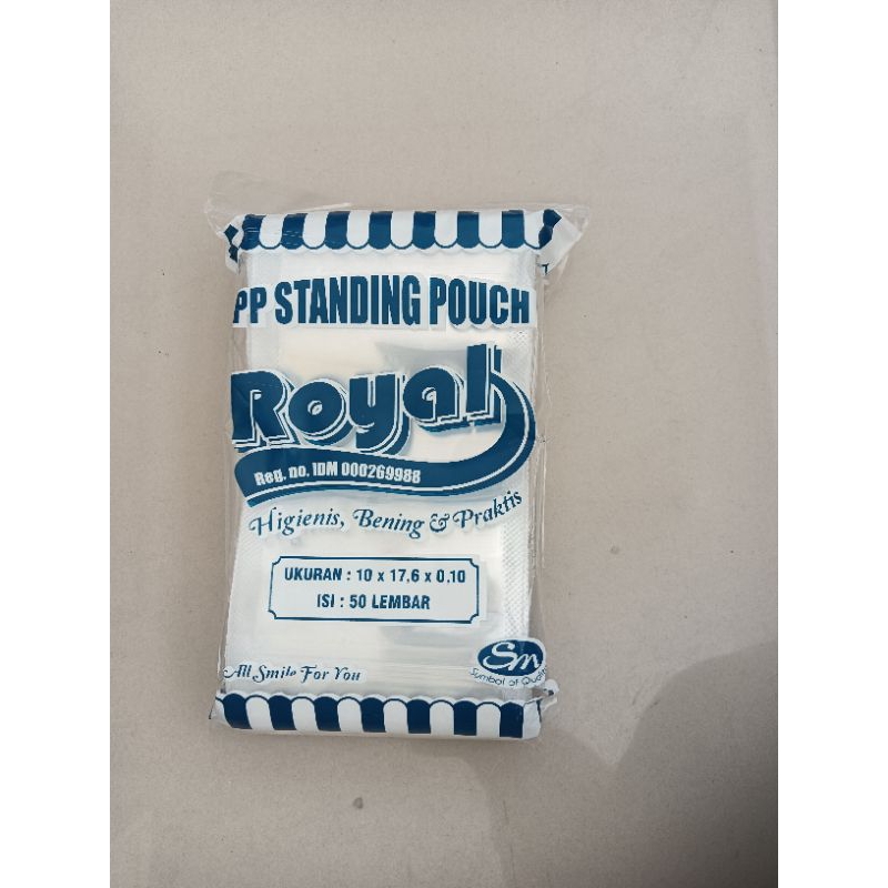 plastik standing pouch uk 10x17,6