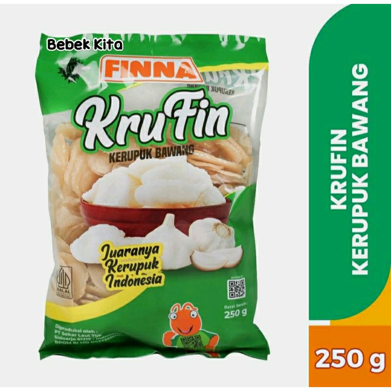 

Kerupuk Bawang Finna Krufin 250gr