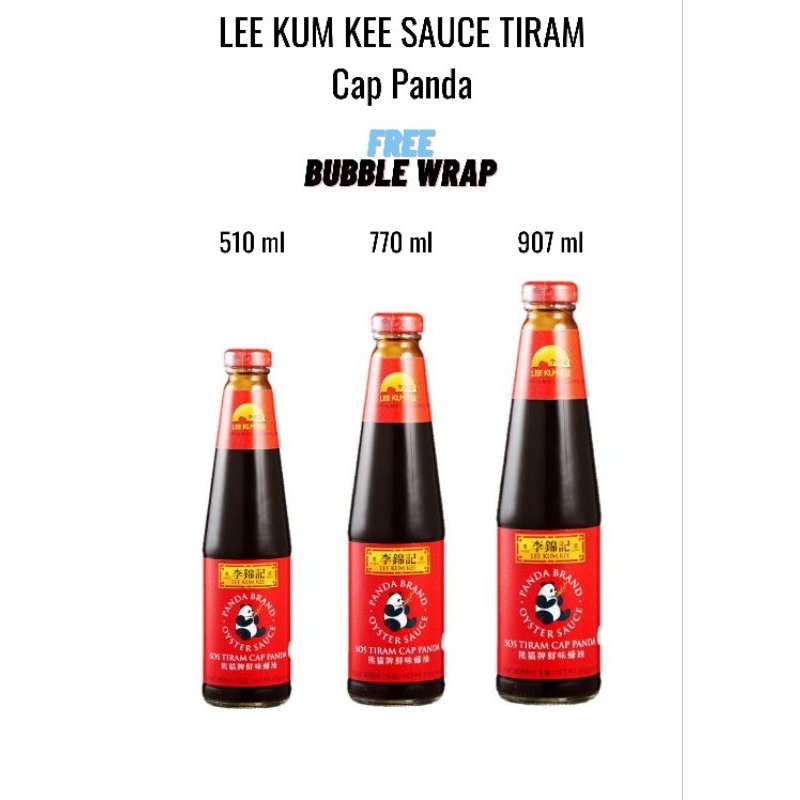 

LEE KUM KEE Oyster Sauce Tiram Cap Panda - 3 Ukuran ml