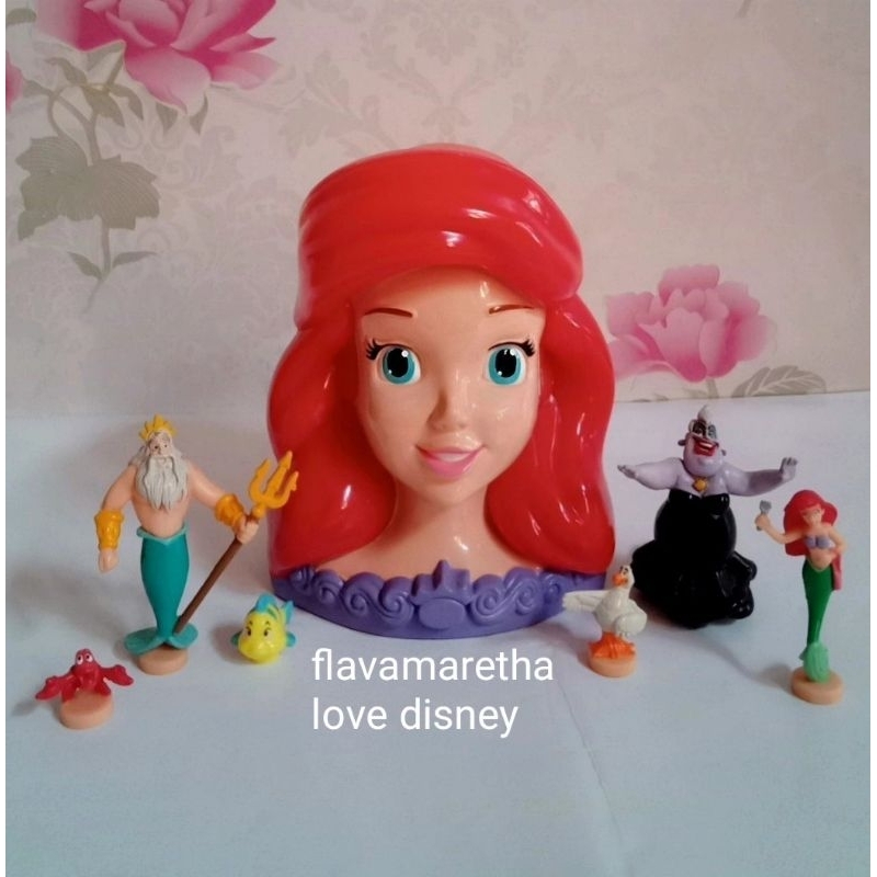 polly pocket / disney ariel / mainan disney / disney playset