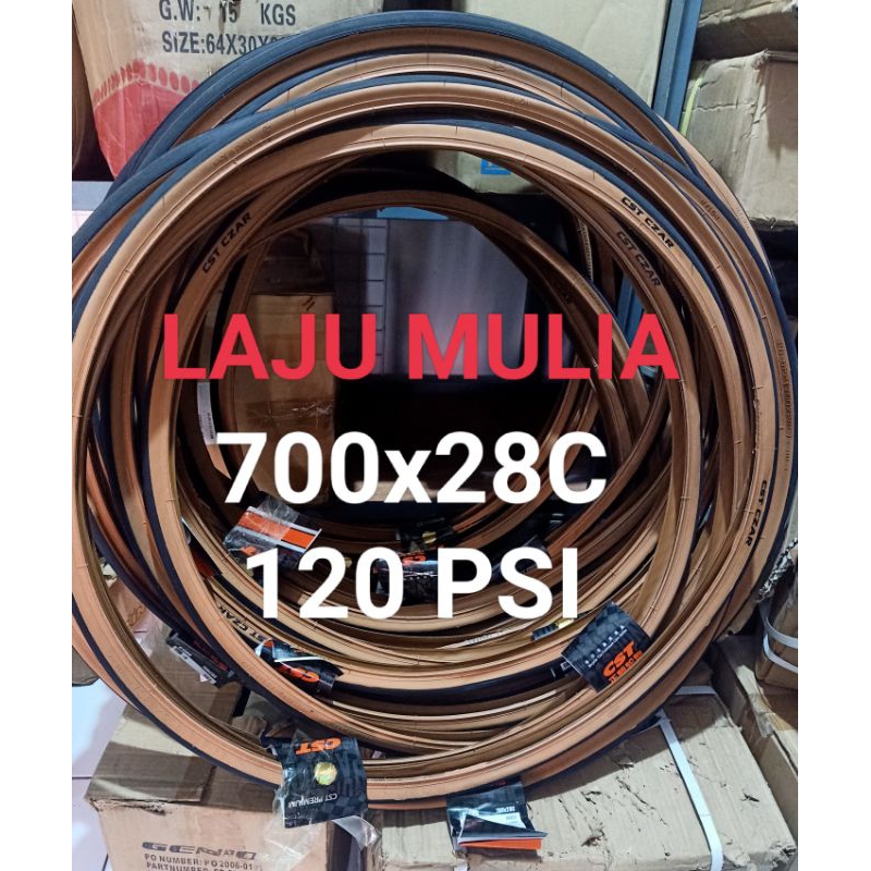 BAN LUAR 700x28C CST PREMIUM 120PSI CST CZAR