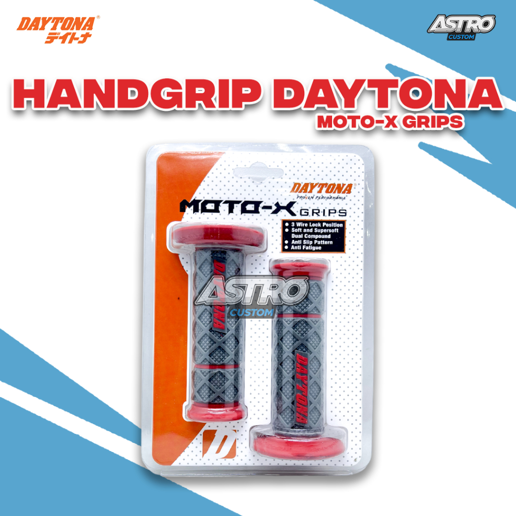Handgrip Daytona Moto-X Grips Two Tone Vario Beat Scoopy PCX Hand grip Handfat Cover Stang Universal