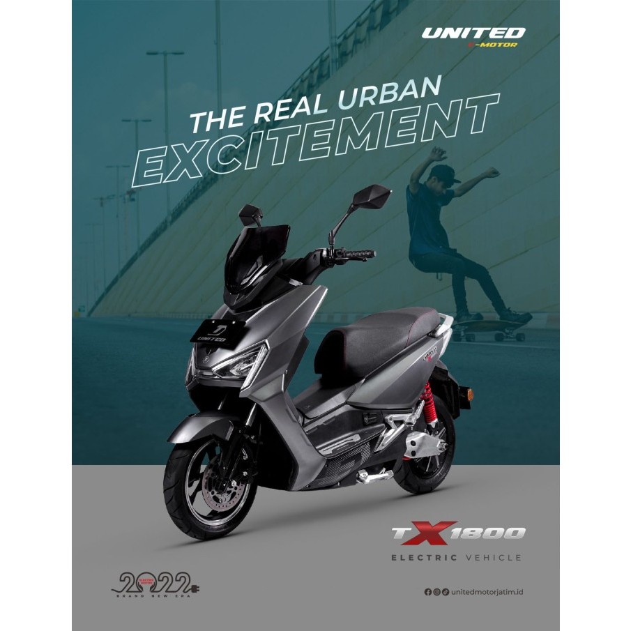 UNITED E-MOTOR TIPE TX1800