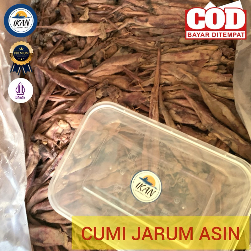 

Cumi Asin Jarum 250gr Cumi Asin 100% Murah Ecer Grosir