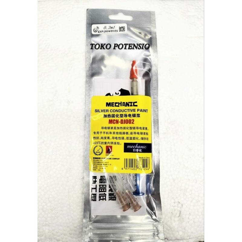 

SILVER CONDUCTIVE PAINT PENYAMBUNG JALUR