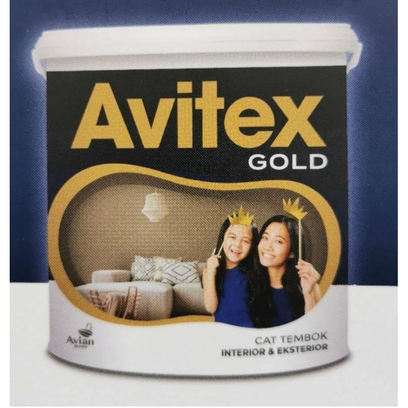 Cat Tembok Avitex Gold interior Dan Exterior 25 KG Super White