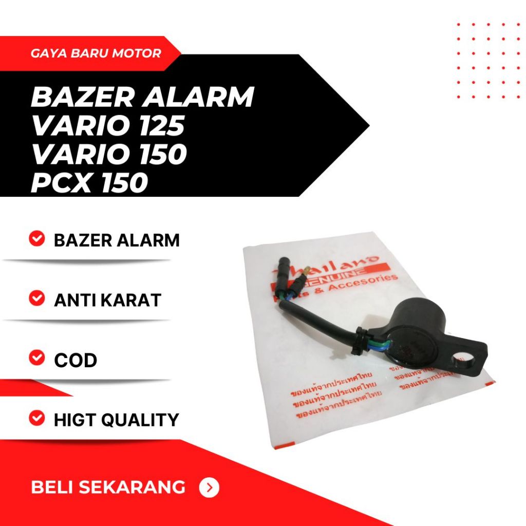 BUZZER ALARM ALAREM SPEAKER VARIO PCX SCOOPY VARIO ESP THAILAND